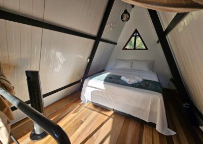 Chalé Quarto pousada hortela pimenta